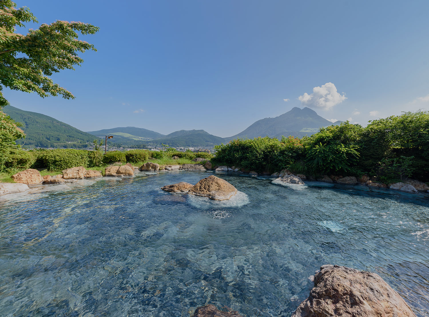 官網 大分縣由布院溫泉眺望大露天浴池旅館山之飯店夢想園