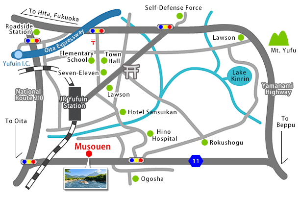 Hotel Area Map