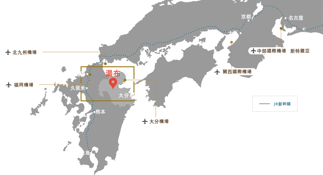 官網 大分縣由布院溫泉眺望大露天浴池旅館山之飯店夢想園